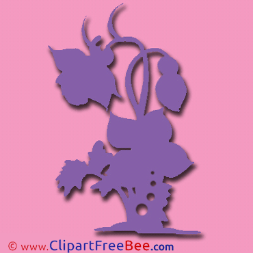 Silhouette Flower free Cliparts Flowers