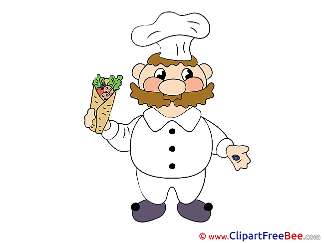 Clipart free Cook Image download