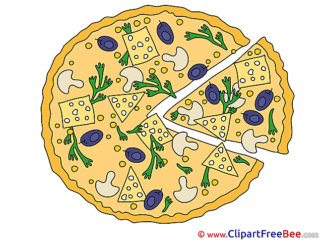 Pizza download printable Illustrations