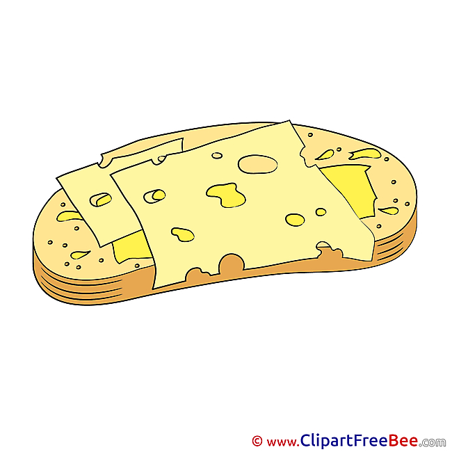 Sandwich with Cheese Clip Art download for free