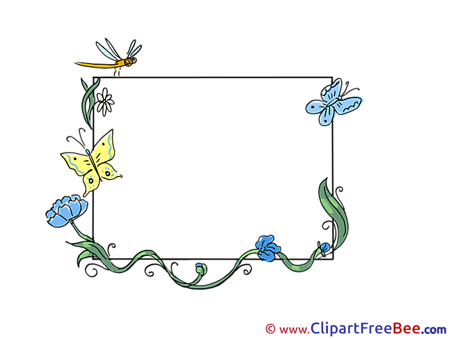 Insects Clip Art download Frames