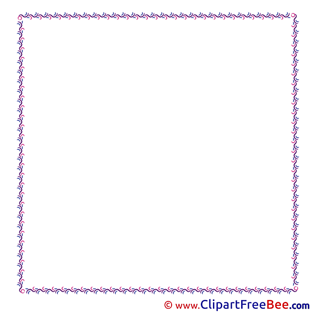 Purple Frames Clip Art for free