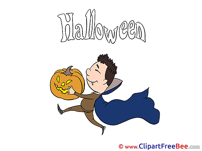 Cloak Drakula Pumpkin Halloween free Images download