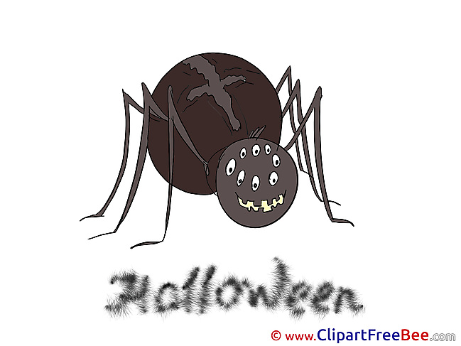 Spider Clipart Halloween free Images