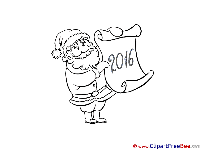Santa Claus Clipart New Year free Images