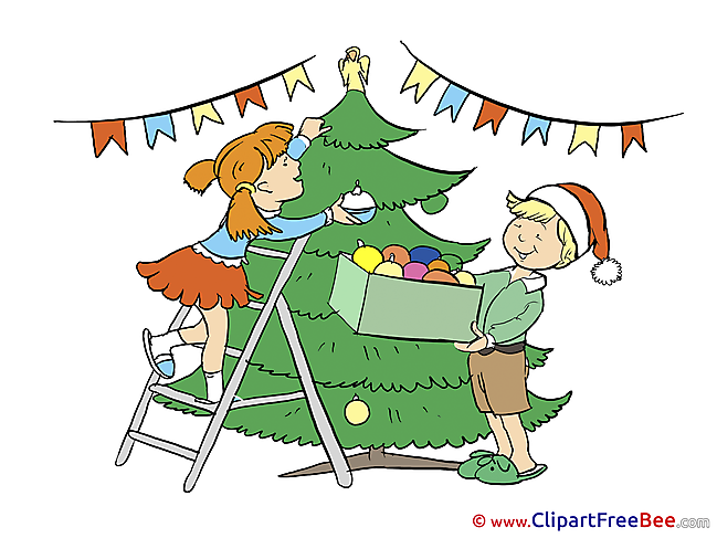 Children Tree free Illustration New Year