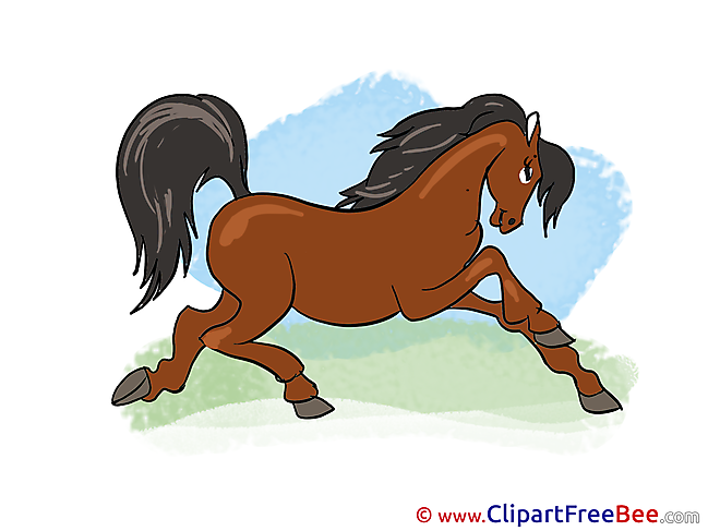 Animal printable Illustrations Horse