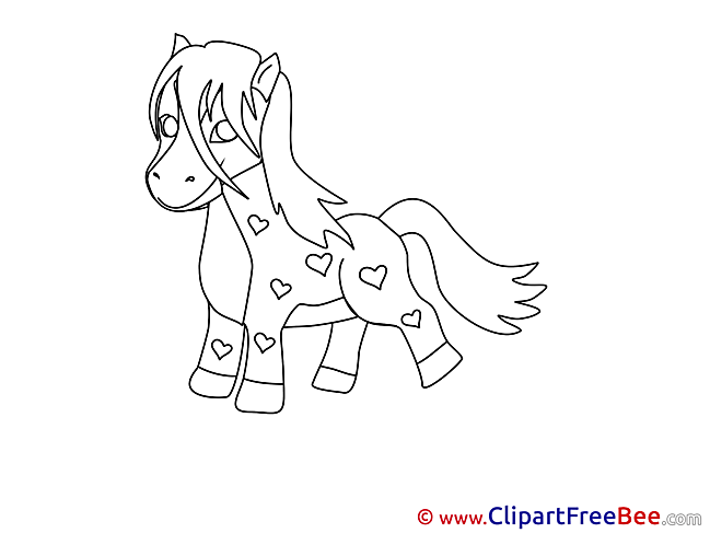 Clipart Pony Horse free Images
