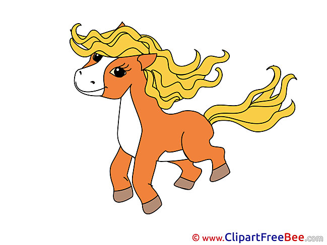 Cliparts Pony Horse for free