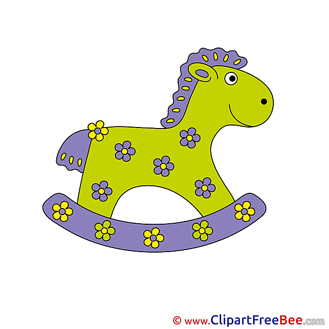 For Kids Wooden free Illustration Horse