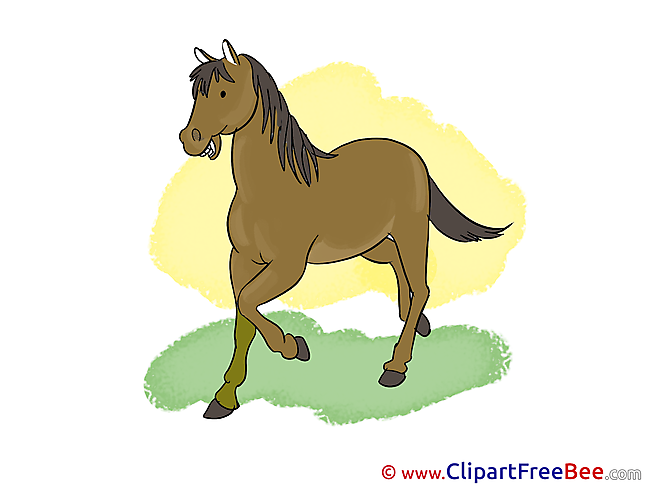 Grass free Illustration Horse