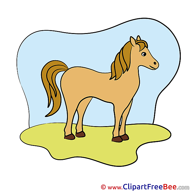 Nature Horse Clip Art for free