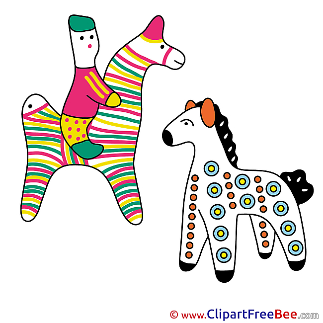 Soft Toys free Cliparts Horse
