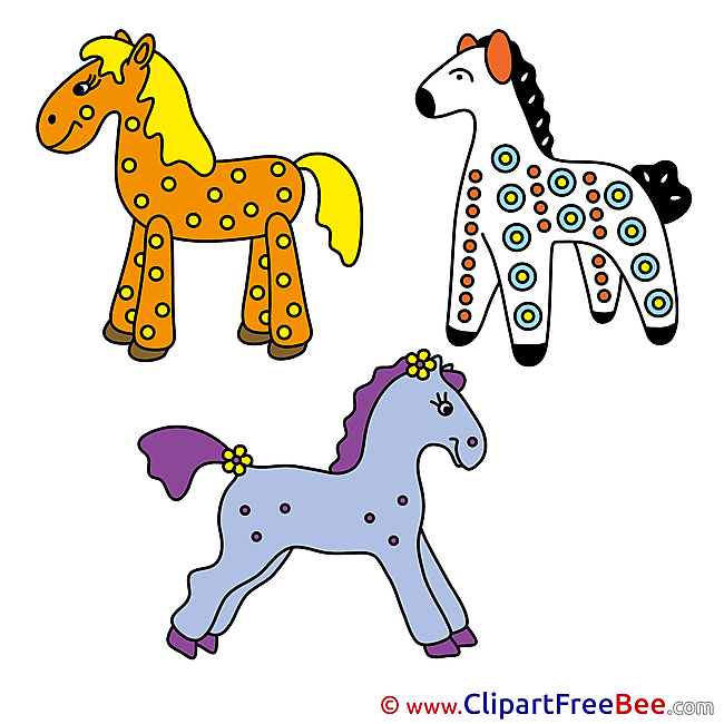 Toys Horse Clip Art for free