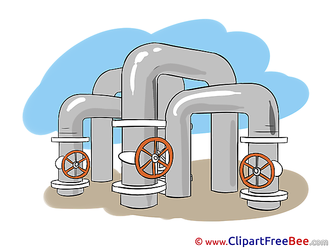 Piping Valves Clipart free Illustrations