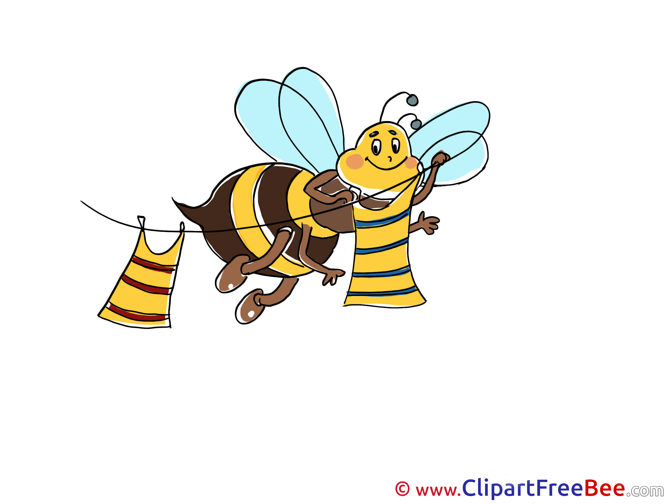 Bee Clipart free Illustrations