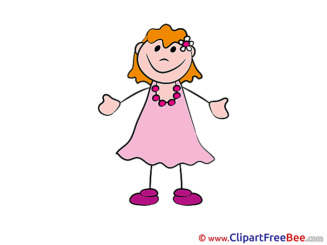 Girl free Illustration Kindergarten