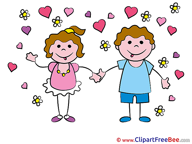 In Love Kids Kindergarten download Illustration