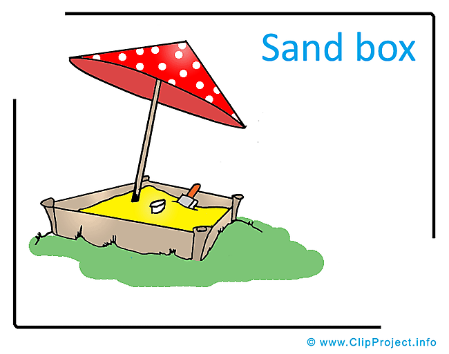 Sand Box Clipart Image free - Kindergarten Clipart Images for free