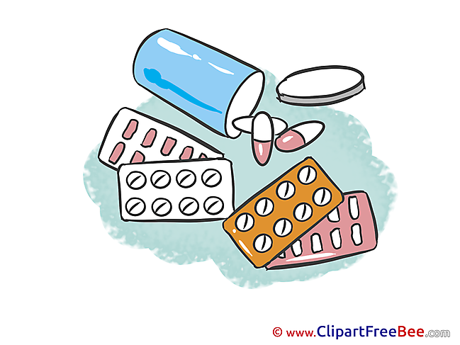 Medicaments Clipart free Illustrations