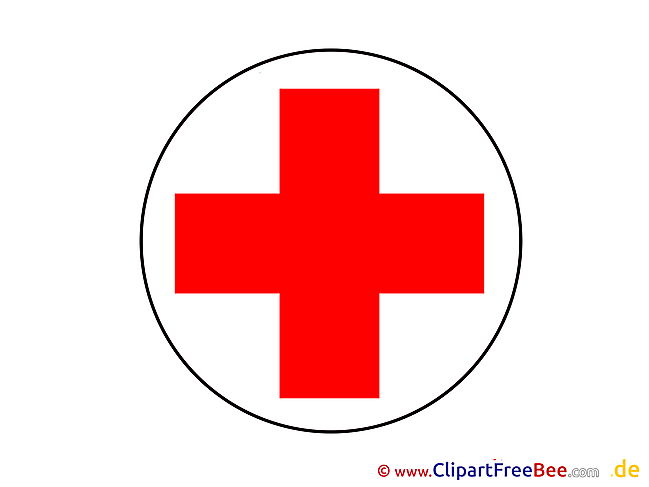 Red Cross Medicine Clip Art download for free
