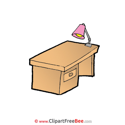Office Table free printable Cliparts and Images