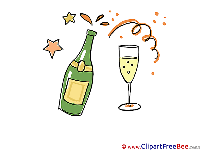 Champagne Party Illustrations for free