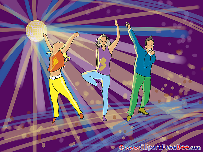 Dances People download Party Illustrations