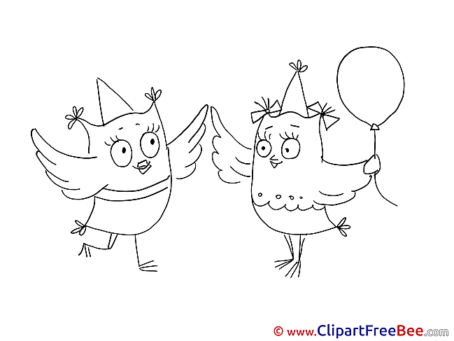 Owls Party free Images download