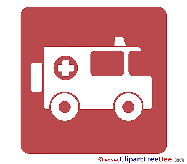 Ambulance Pictogrammes Illustrations for free