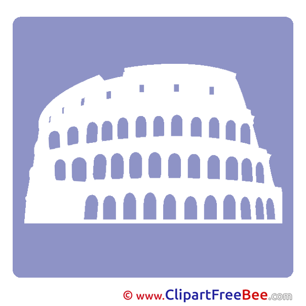 Coliseum Pictogrammes Clip Art for free