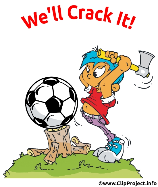 Funny Soccer Image-Clip-Art
