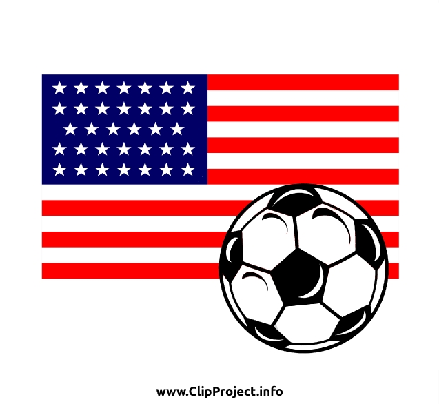 Soccer World Cup USA Clip Art