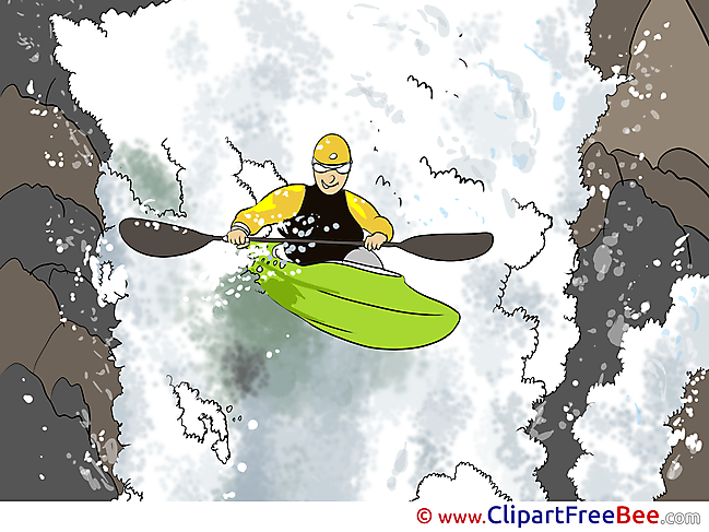 Kayak download Sport Illustrations