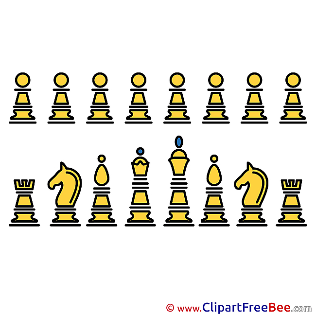 Pieces Chess free Cliparts Sport