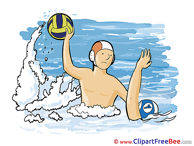 Water Polo printable Sport Images