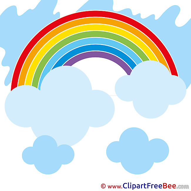 Pics Rainbow Summer free Cliparts