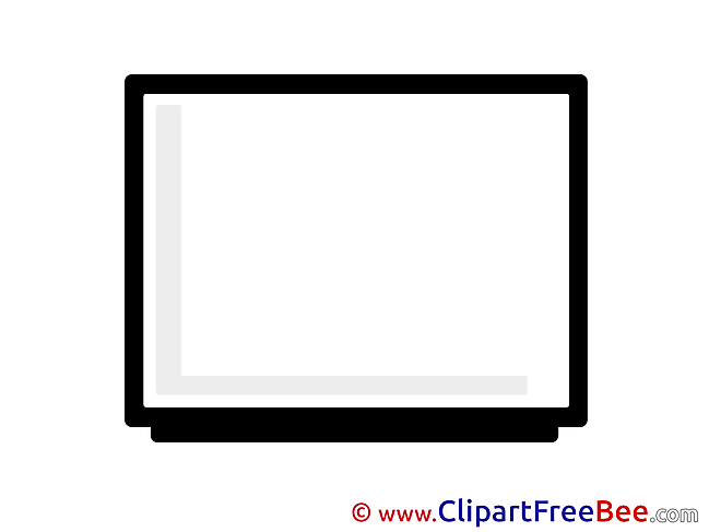 TV free printable Cliparts and Images