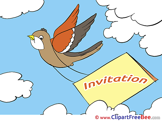 Bird Wishes Invitations Greeting Cards