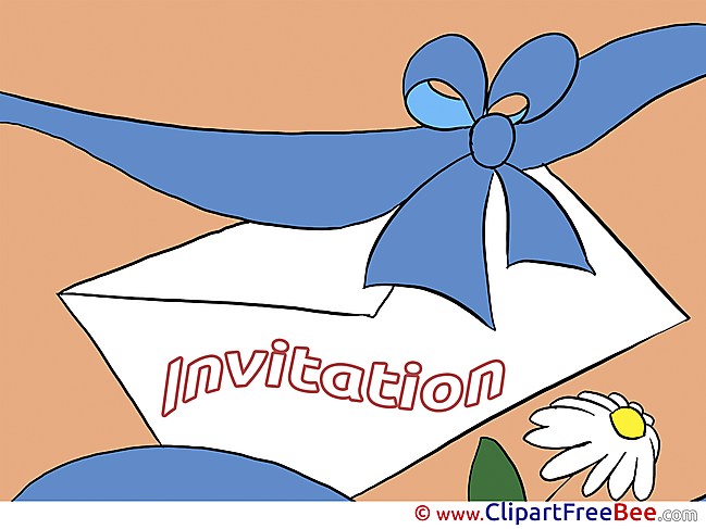 Letter Invitations download Greeting Cards