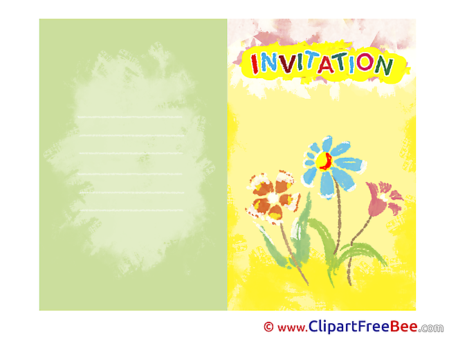 Printable Greeting Cards Invitations