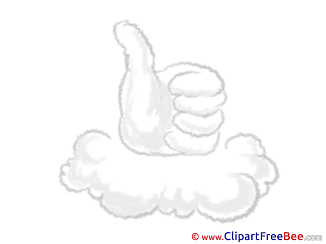 Cloud Thumbs up free Images download