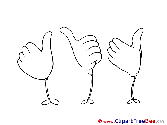 Hands printable Thumbs up Images