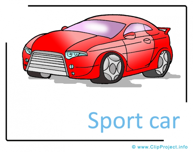 Sport Car Clipart free - Transportation Pictures free