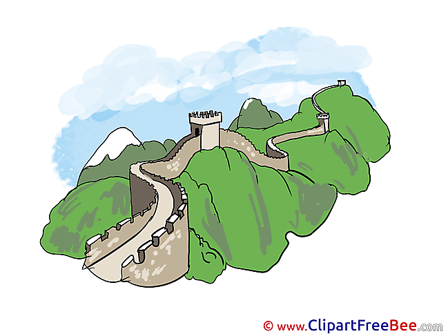 Great Wall China Clip Art download for free
