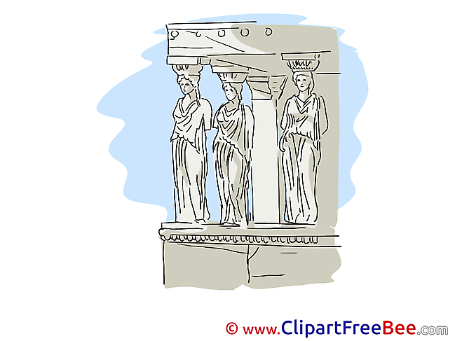 Greece Statues download printable Illustrations