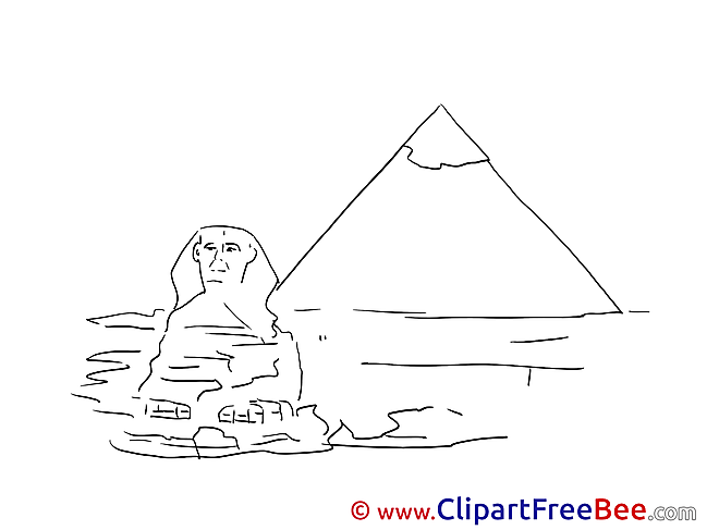 Sphinx Pyramids printable Images for download