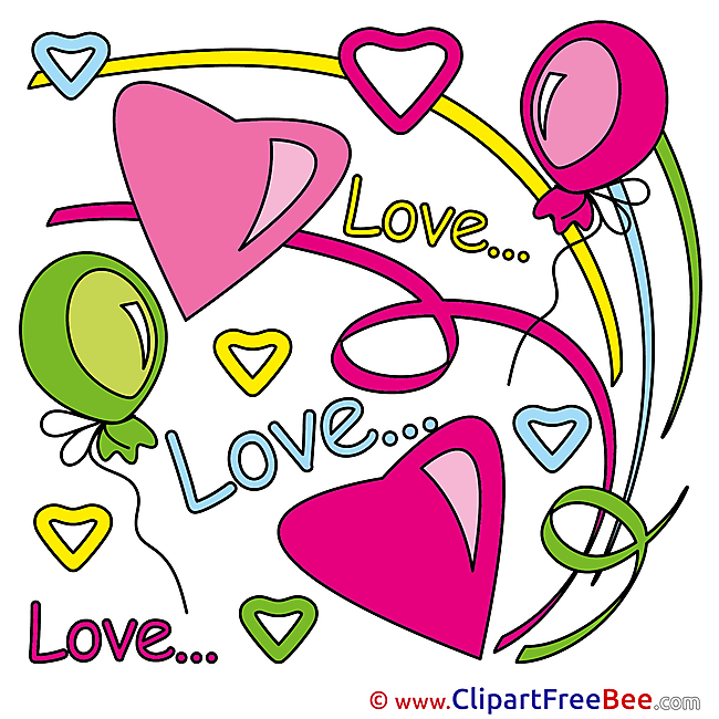 Image Balloons Pics Valentine's Day free Image