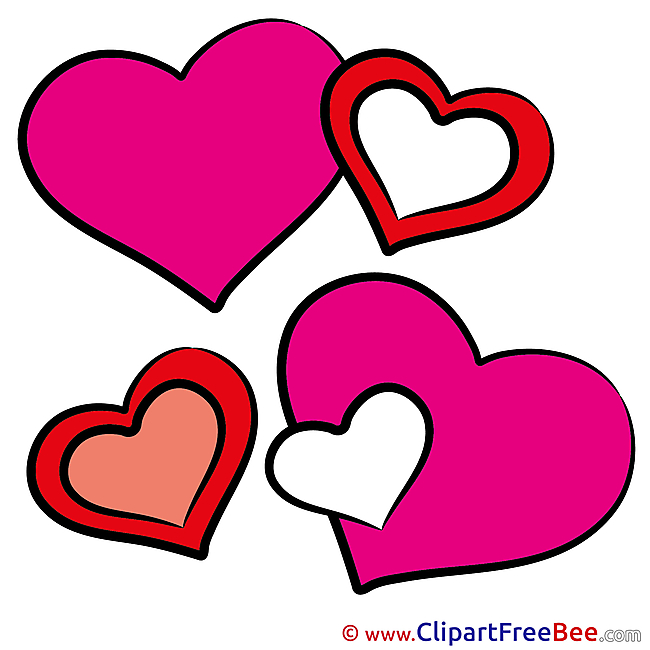 Image Hearts Valentine's Day Illustrations for free
