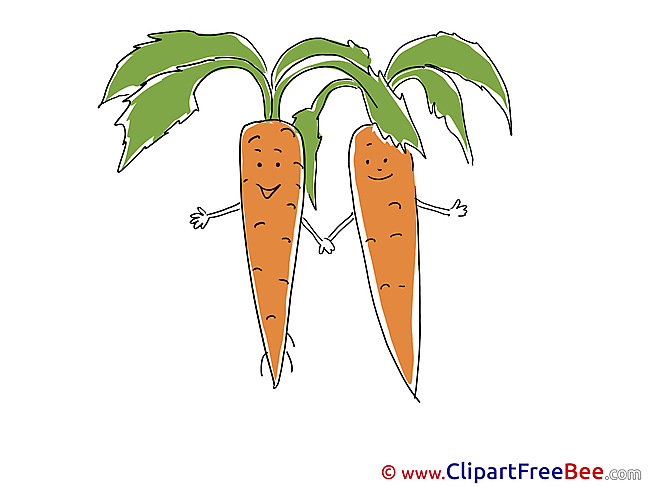 Friends Carrots Clip Art download for free